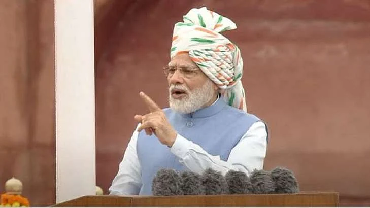 In his I-Day speech, PM Modi said respect for women is an important pillar for India's growth.