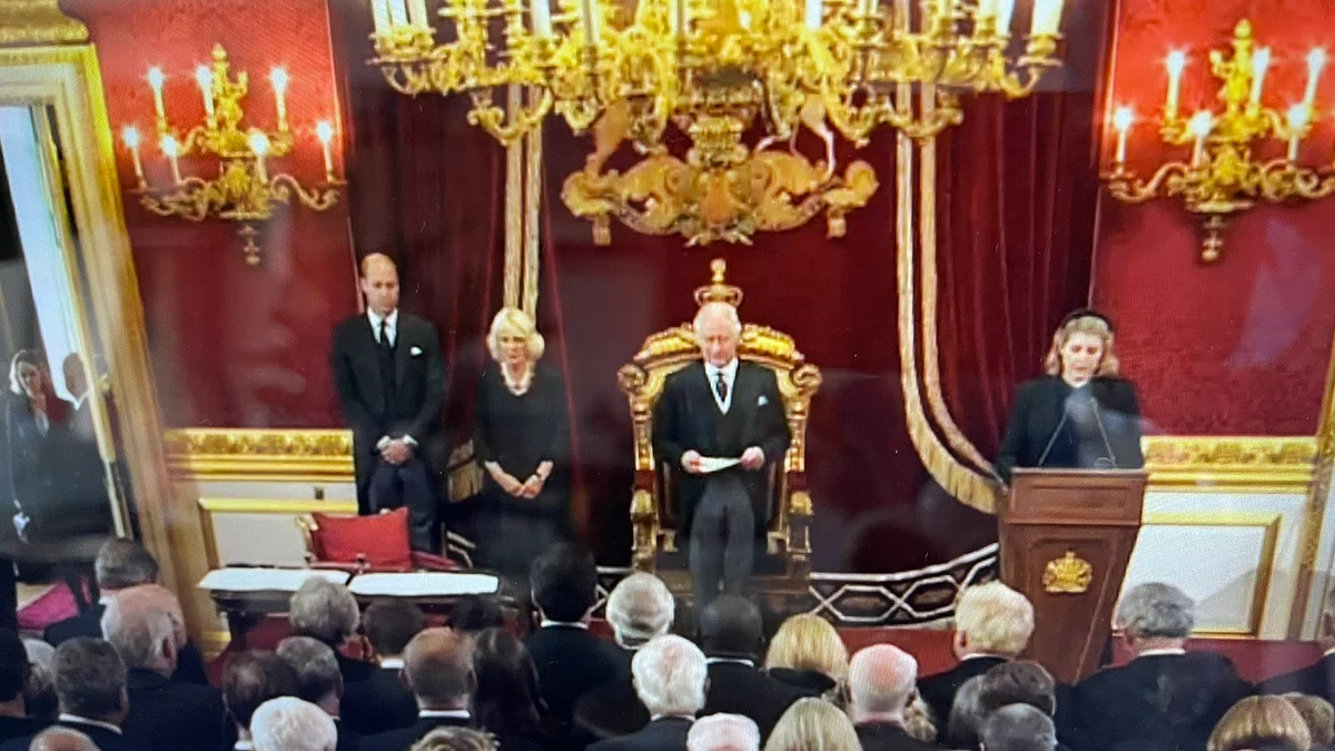 King Charles III officially proclaimed British monarch