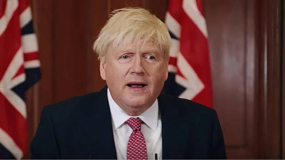 Former UK PM Boris Johnson