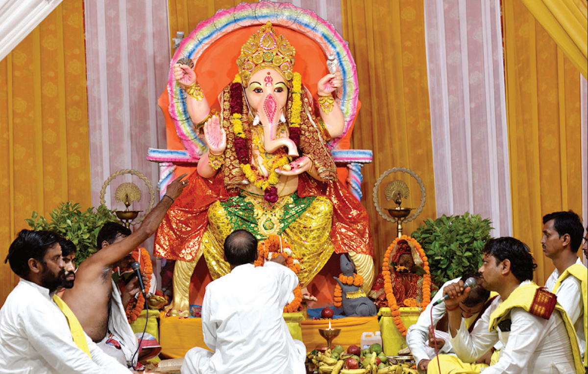 How long before Ganapati takes up arms?