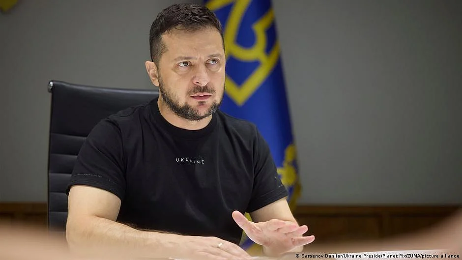 Ukrainian President Volodymyr Zelenskyy