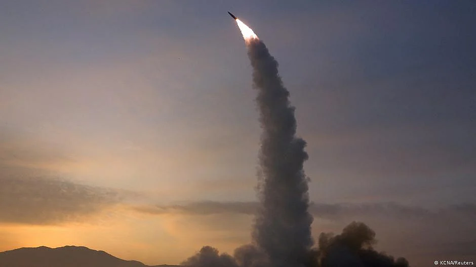 Representative image of a missile being fired by North Korea (photo: National Herald archives)