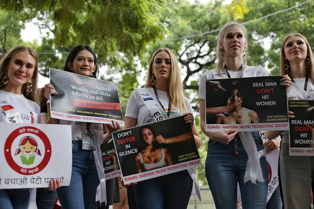 International Girl Child Day: Beauty queens from 25 countries raise voice against domestic violence