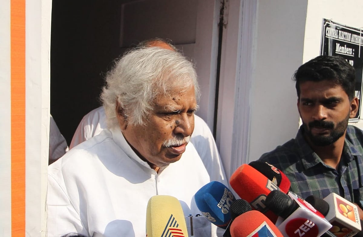 Congress’ central election authority chairman Madhusudan Mistry