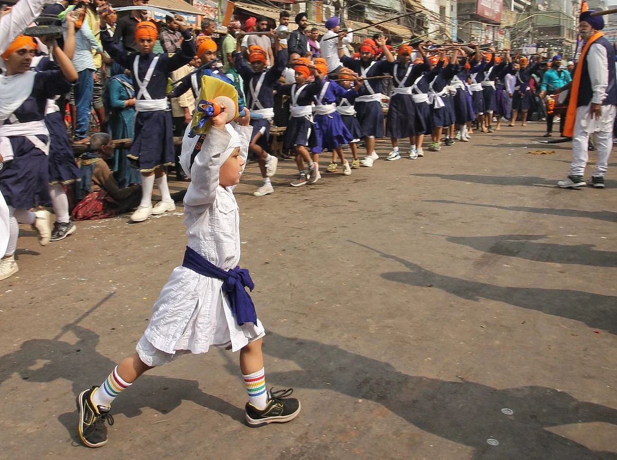 In Pictures: Glimpses of Nagar Kirtan procession on the occasion of 553rd Prakash Gurpurab