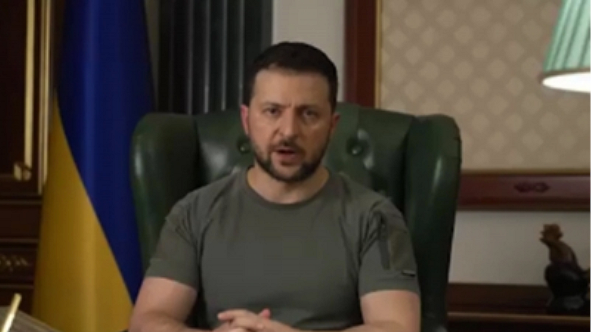 Russian forces committed war crimes in Kherson: Zelensky
