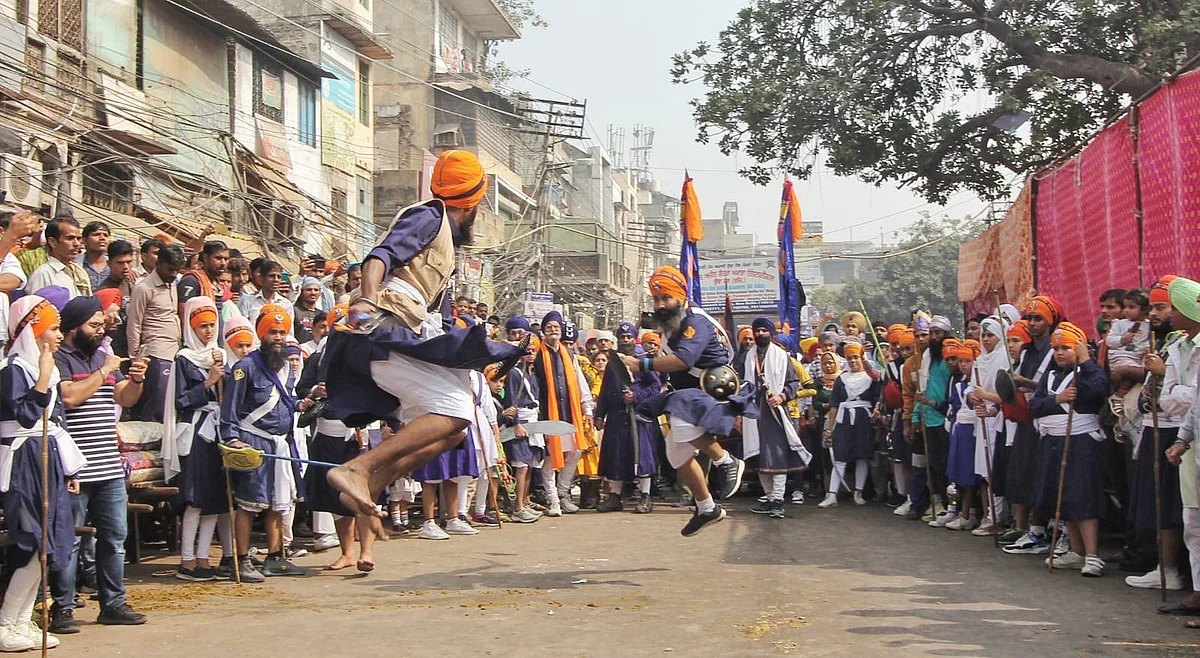 In Pictures: Glimpses of Nagar Kirtan procession on the occasion of 553rd Prakash Gurpurab