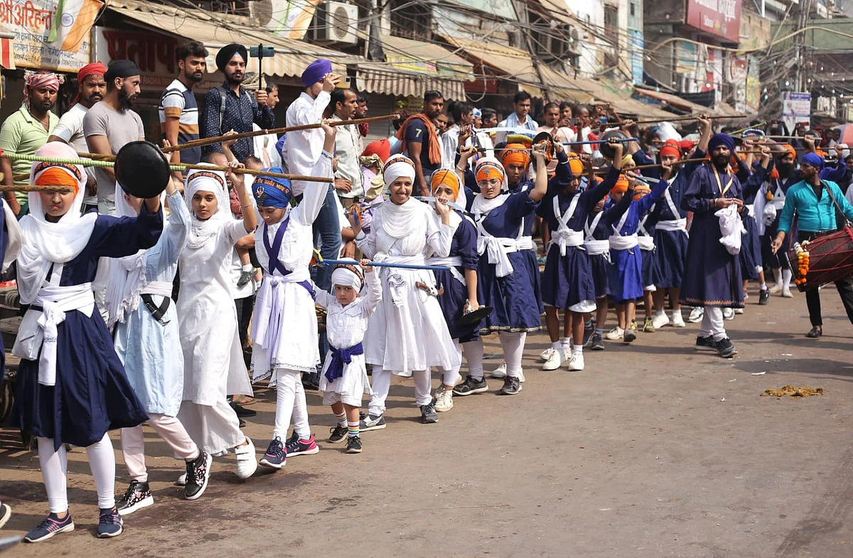 In Pictures: Glimpses of Nagar Kirtan procession on the occasion of 553rd Prakash Gurpurab