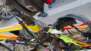 Delhi: Cyclist dies as BMW car hits him on Mahipalpur flyover, driver arrested