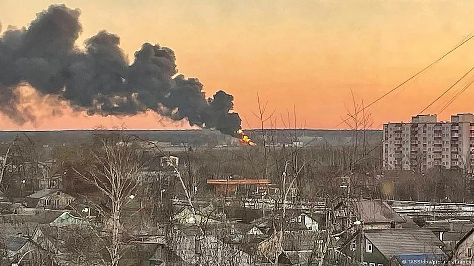 Ukraine updates: Fresh drone attack targets Russia airfield