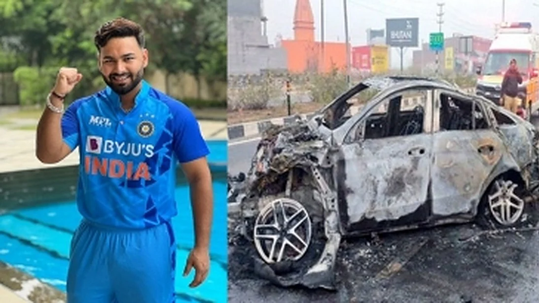 Rishabh Pant injured in car accident on Delhi-Dehradun Highway