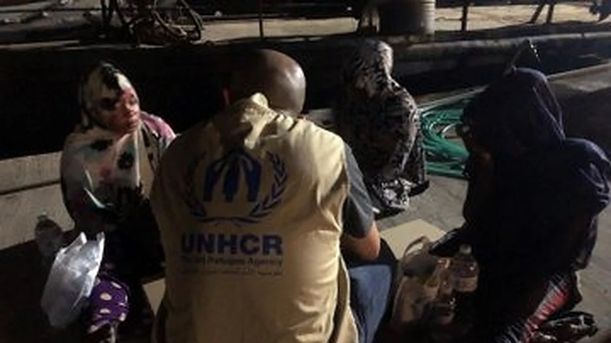 More than 240 illegal migrants rescued off Libyan coast. (Photo: Twitter/UNHCRLibya)