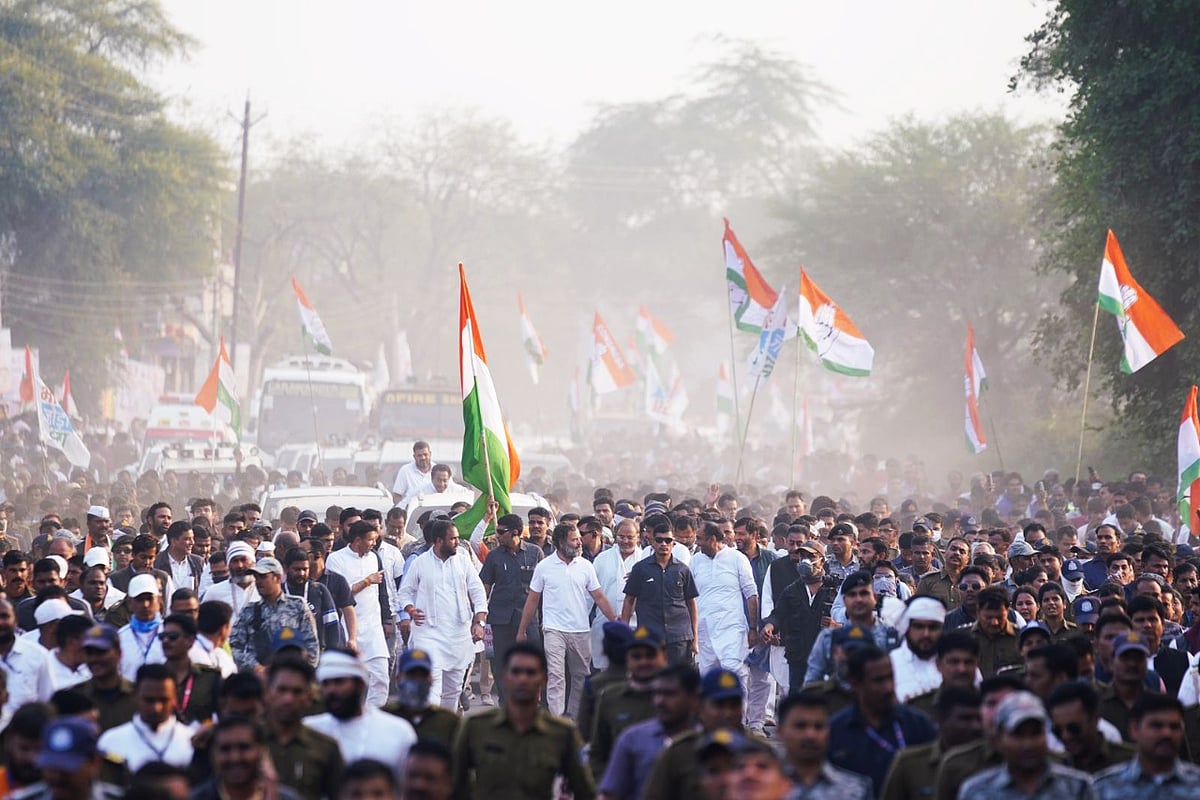 Bharat Jodo Yatra enters Rajasthan after completing its MP leg