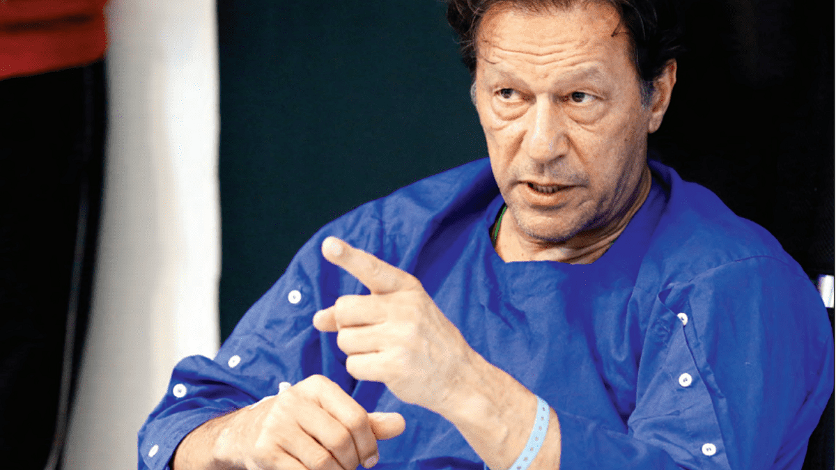 Former Pakistan Prime Minister Imran Khan in hospital after
he was hit by bullets in an assassination attempt in Punjab’s Wazirabad