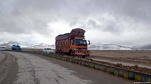 Representative image of a bus in Balochistan