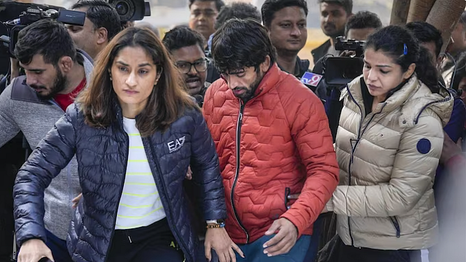 Sexual harassment case against the WFI chief; wrestlers demand new federation, govt sends emissary