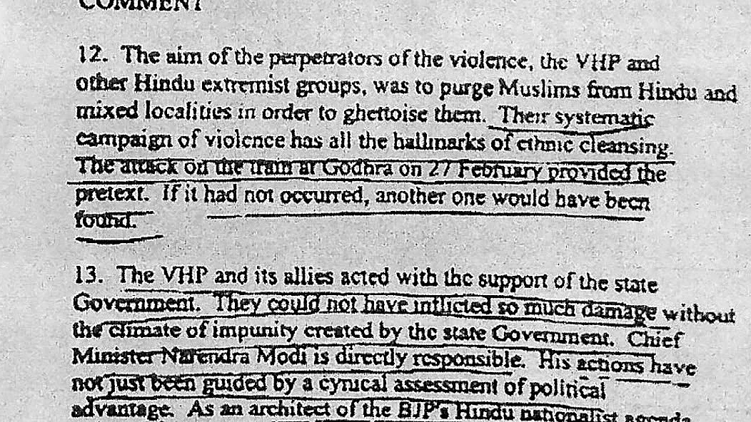 BBC Row: UK govt report states VHP planned Gujarat violence in advance, Godhra a ‘pretext’