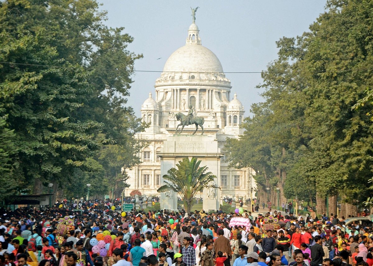 New Year celebration in Kolkata