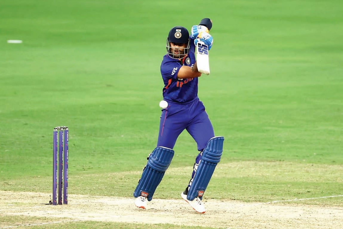 Suryakumar Yadav in action