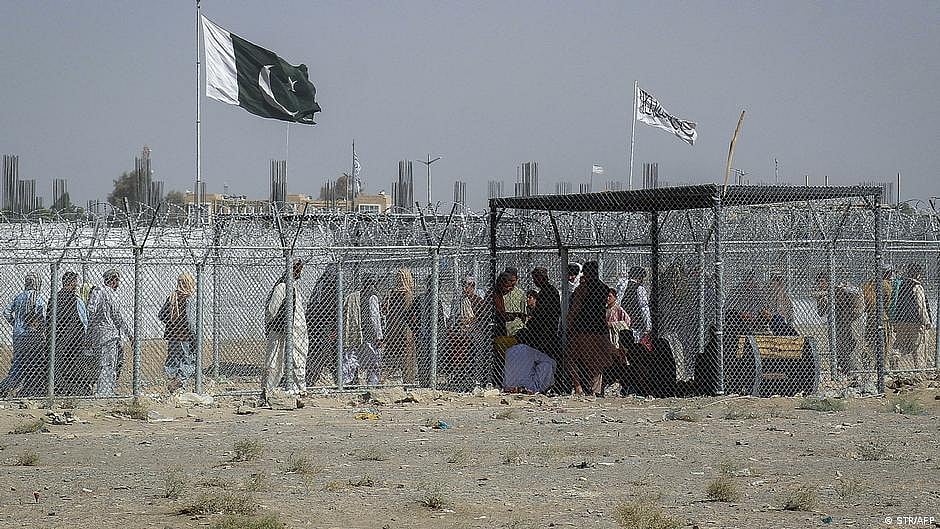 Pakistan shares a restive border with Afghanistan