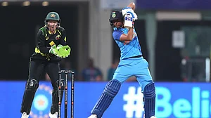 File photo of Indian skipper Harmanpreet Kaur before the Women's T20 World Cup which is set to begin in South Africa on February 10.