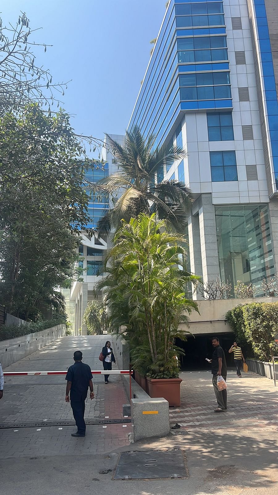 The BBC office at the Bandra-Kurla Complex in Mumbai