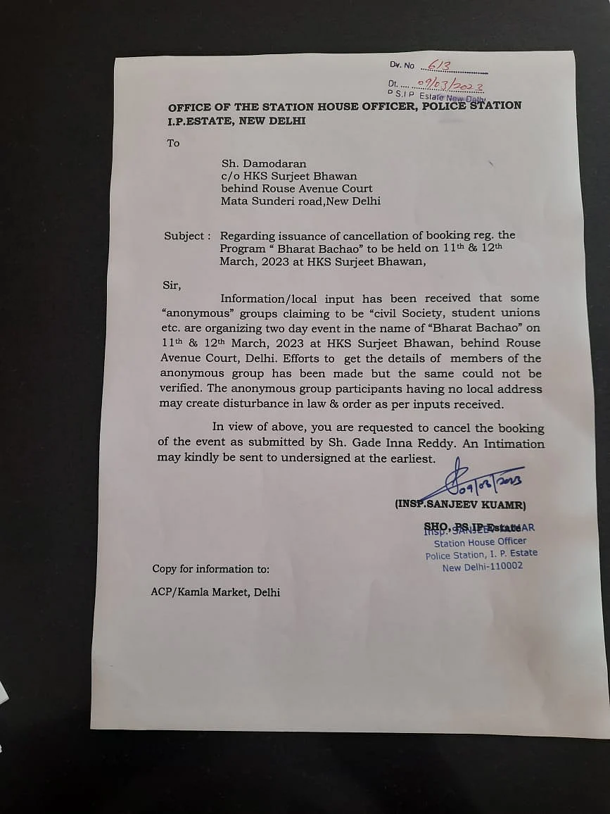 Delhi HC allows holding of seminar on 'fascism' after Delhi Police denies permission