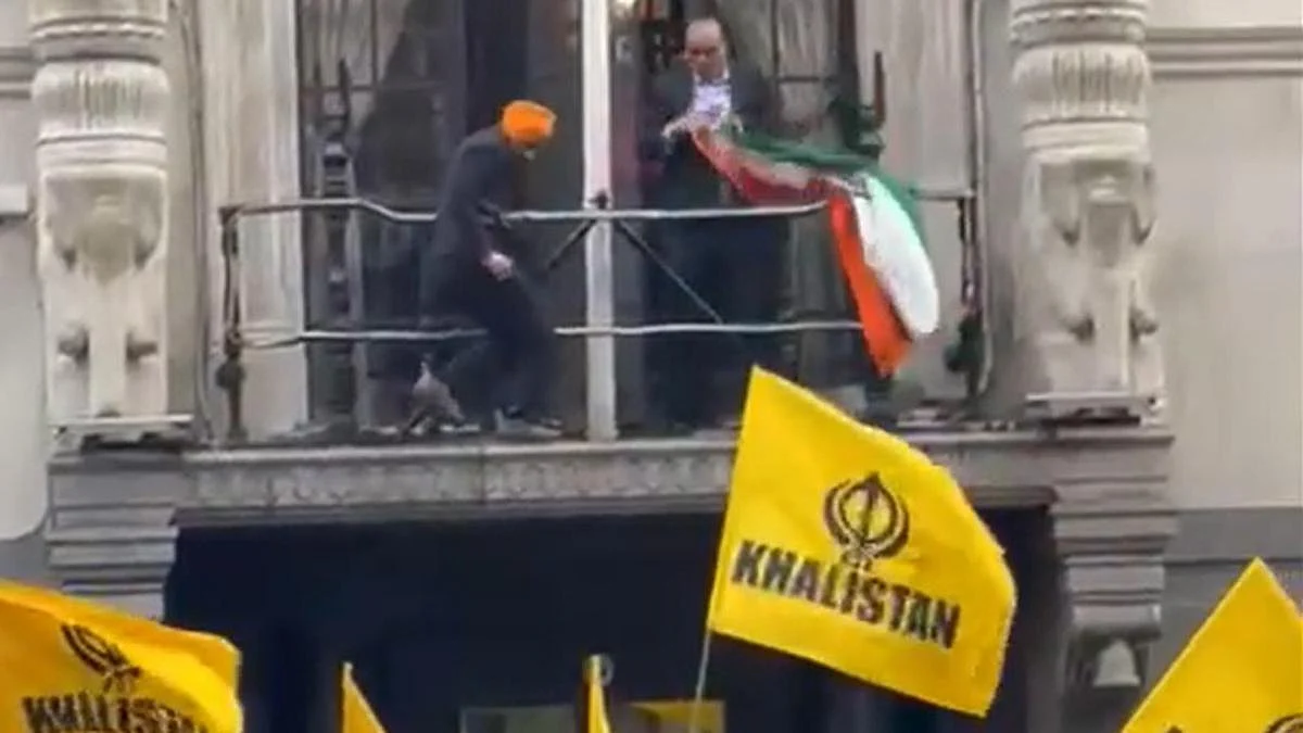 Indian High Commission stormed by Khalistani supporters in London, MEA summons UK envoy in Delhi