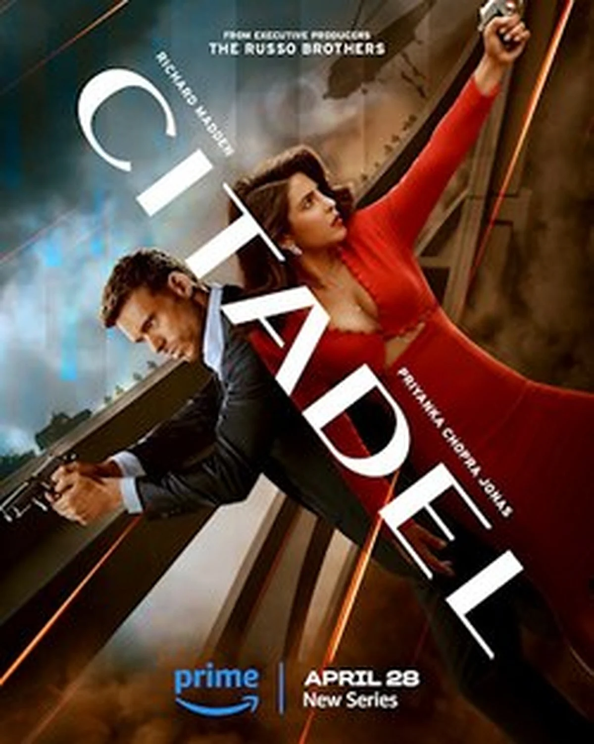 Promotional poster from 'The Citadel': Do Richard Madden and Priyanka Chopra Jonas have each other's backs?