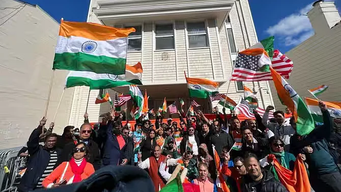 Indian Americans held peace rallies at the San Francisco Consulate after a group of pro-Khalistani protesters on Sunday attacked and damaged the Consulate.