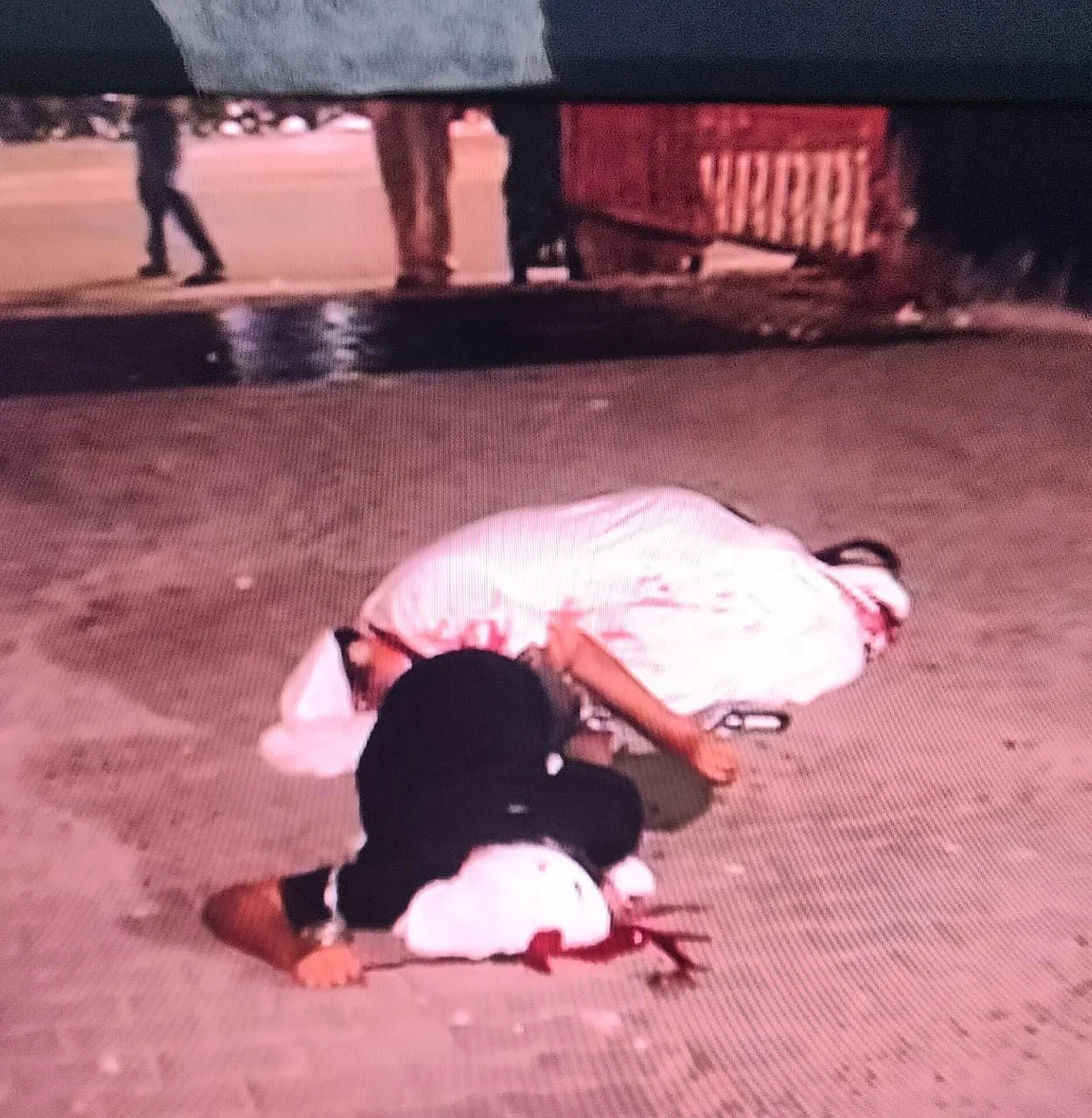 The bodies of Atiq Ahmed and his brother Ashraf
