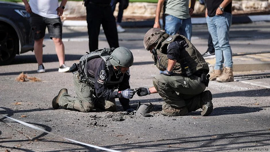Earlier Israel had sais it intercepted rockets fired from Lebanon