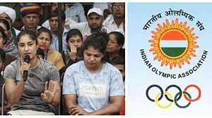 The IOA has sopken up on the top wrestlers' protest