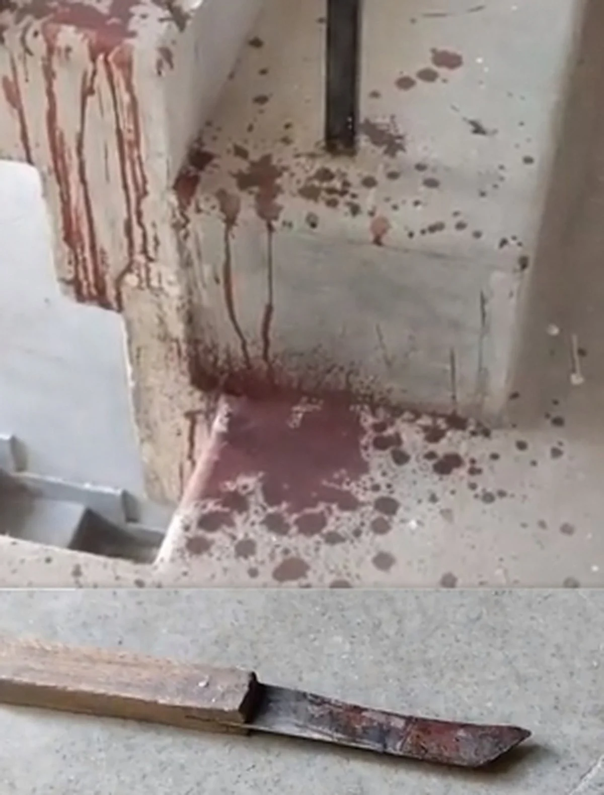 Traces of blood found in Atiq's office. (Source: IANS)