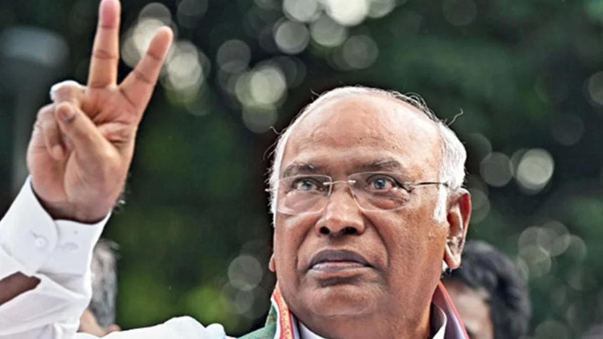 Congress president Mallikarjun Kharge