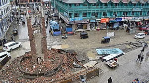 Ahead of Eid, Srinagar small businesses say losses mounting due to smart city construction work