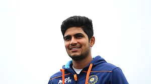Indian cricketer Shubman Gill (Source: Alex Davidson/Getty Images)