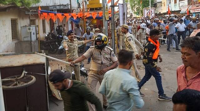 23 held, 500 booked in Vadodara clash: Police filed an FIR against a mob of about 500 persons who "pelted stones during a procession of Ram Navami"