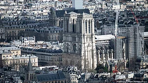 A recent photo of Notre-Dame