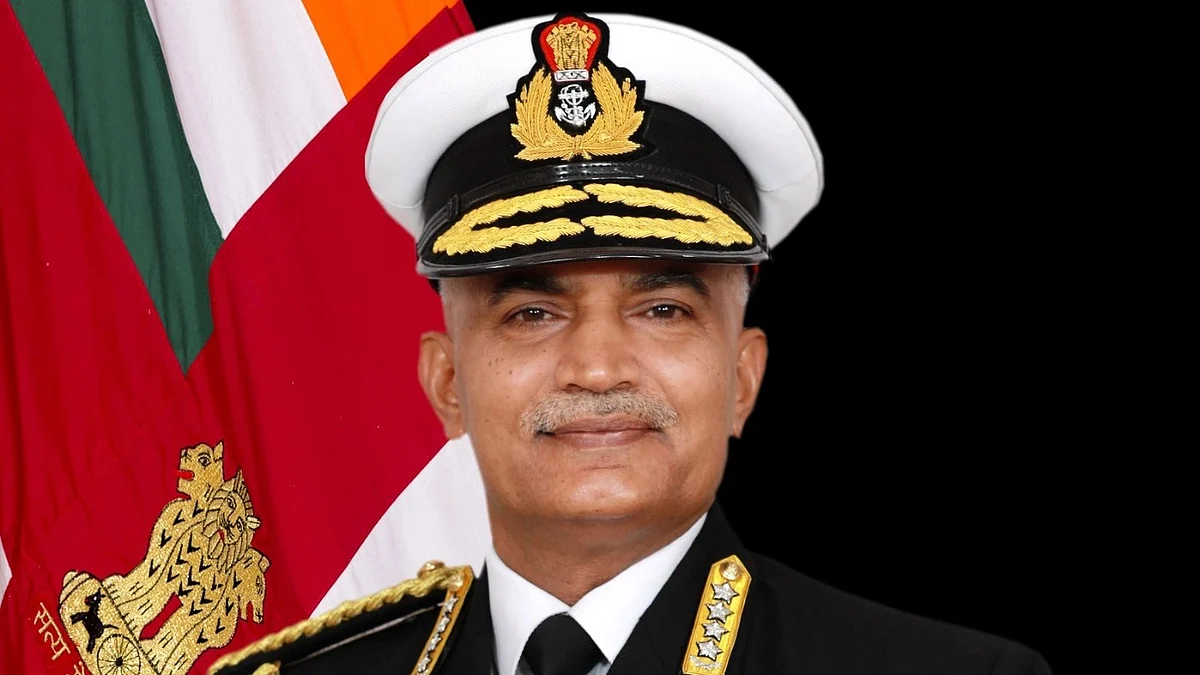 Navy Chief Admiral R Hari Kumar (Photo Courtesy: R Hari Kumar/Twitter)