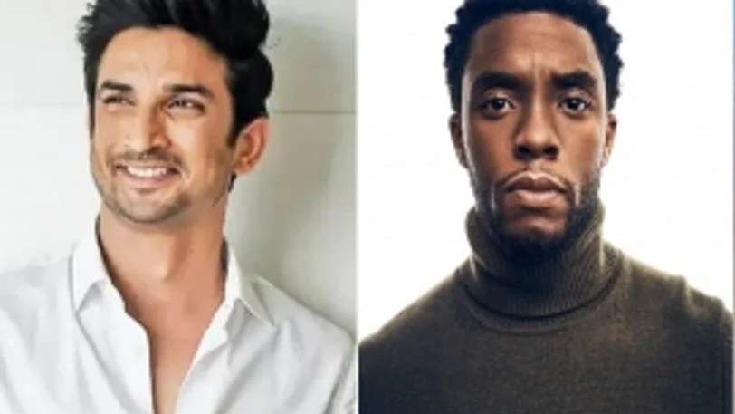 Sushant Singh Rajput and Chadwick Boseman