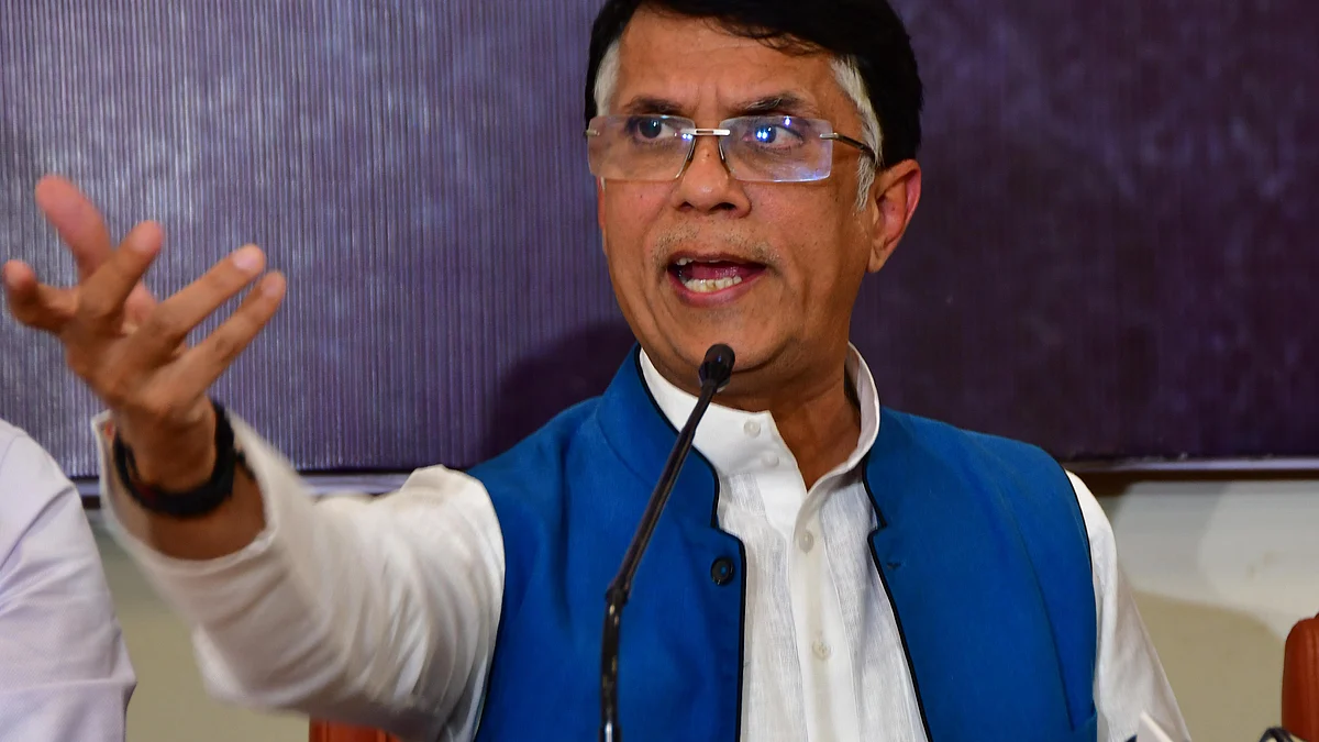 AICC Media, Publicity Department chairman and spokesperson Pawan Khera (Photo: Getty Images)