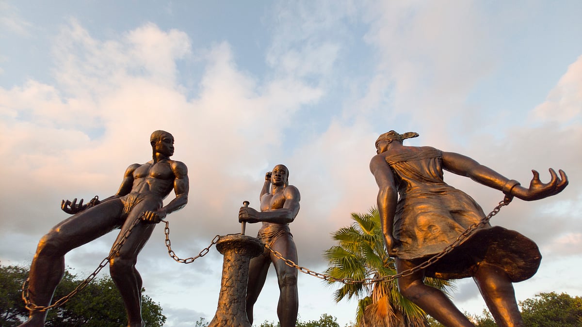 The anti-slavery Tula monumnet in Curacao is a champion of human rights and independence. (Photo: BSR Agency/Getty Images)