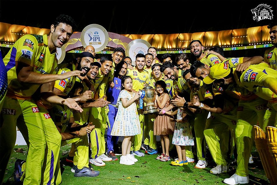 Chennai Super Kings (photo courtesy @ChennaiIPL/Twitter)