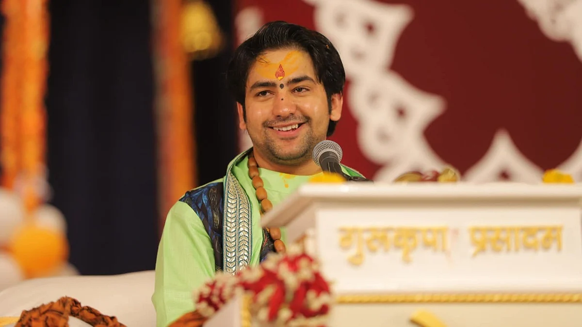 Dhirendra Shastri (Photo Courtesy: Twitter/@bageshwardham)
