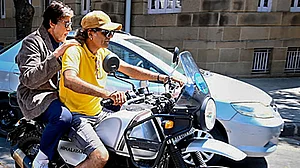 Amitabh, Anushka take lift on motorbikes; Mumbai Police impose fine on riders for helmet rule violation