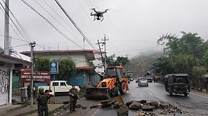 Violence broke out in parts of Manipur on May 3 (Photo: IANS)