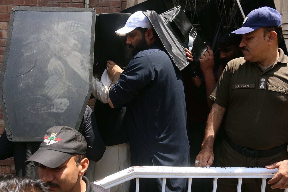 In Photos: Former Pakistani PM Imran Khan arrives at Lahore High Court
