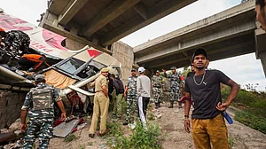 10 Vaishno Devi pilgrims dead, 57 injured as bus falls down from bridge in Jammu