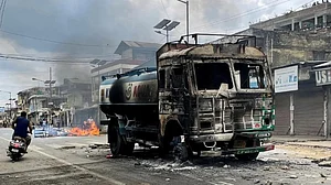 Representative image of violence-hit Manipur